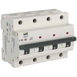 ARMAT Автоматический выключатель M10H 4P C 80A IEK