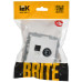 BRITE Розетка двойная TV+RJ45 кат.5E РТВ/РК12-БрАБ арктический белый IEK BRITE Розетка двойная TV+RJ45 кат.5E РТВ/РК12-БрАБ арктический белый IEK