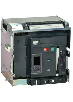 ARMAT AR-A2C TD10 4P W HR/VR Выключатель автоматический воздушный 55кА расцепитель TD 1000А 4P выдвижной с аксессуарами ~220-240В: реле отключения, реле включения, моторный привод IEK