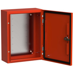 TITAN 5 Корпус металлический ЩМП-40.30.15 УХЛ1 IP66 RAL3020 красный IEK