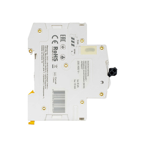 ARMAT Автоматический выключатель M06N 1P D 10А IEK