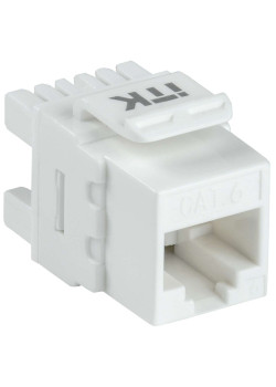 ITK Модуль Keystone Jack кат.6 UTP 110 IDC 180град