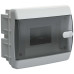 UNION Compact Корпус пластиковый ЩРВ-П-6 IP41 черная прозрачная дверь IEK UNION Compact Корпус пластиковый ЩРВ-П-6 IP41 черная прозрачная дверь IEK