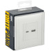 FORTE&PIANO Розетка USB A+C 18Вт FP251 белый IEK FORTE&PIANO Розетка USB A+C 18Вт FP251 белый IEK