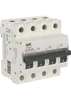 ARMAT Автоматический выключатель M10N 4P B 25А IEK