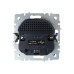 BRITE Розетка 1-местная с заземлением с защитными шторками 16А с USB A+A 5В 2,1А РЮш10-1-БрМ маренго IEK BRITE Розетка 1-местная с заземлением с защитными шторками 16А с USB A+A 5В 2,1А РЮш10-1-БрМ маренго IEK