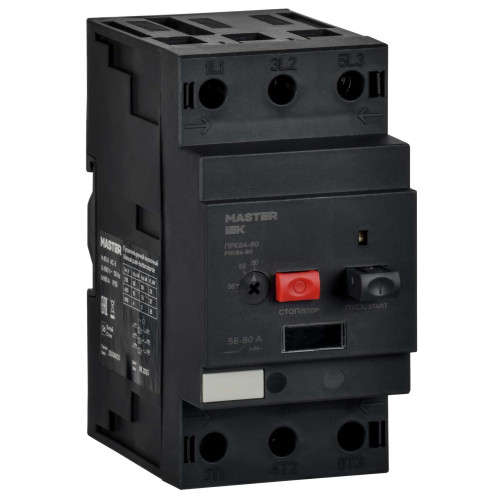 Пускатель ПРК64-80 In=80A Ir=56-80A Ue 660В IEK