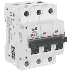 ARMAT Автоматический выключатель M10N 3P L 63А IEK