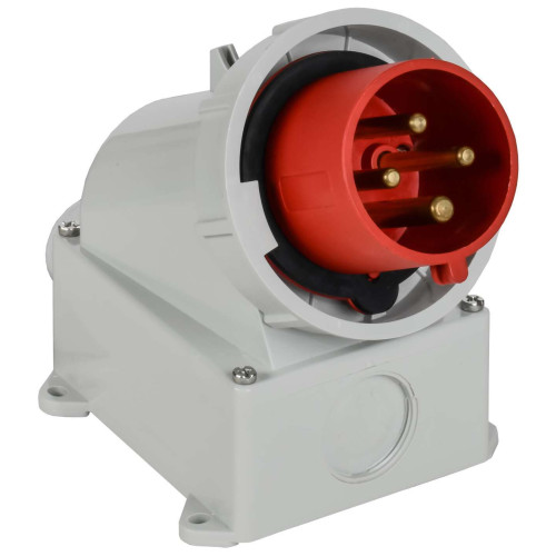 Вилка стационарная ССИ-5242 32А-6ч/380В 3P+PE IP67 IEK