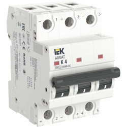 ARMAT Автоматический выключатель M06N-DC 3P K 4А IEK