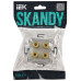 SKANDY Аудиорозетка 4-местная SK-A01S серебряный IEK SKANDY Аудиорозетка 4-местная SK-A01S серебряный IEK