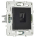 SKANDY Розетка компьютерная RJ45 кат.5E SK-K01Bl черный IEK SKANDY Розетка компьютерная RJ45 кат.5E SK-K01Bl черный IEK