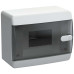 UNION Compact Корпус пластиковый ЩРН-П-6 IP41 черная прозрачная дверь IEK UNION Compact Корпус пластиковый ЩРН-П-6 IP41 черная прозрачная дверь IEK