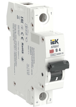 ARMAT Автоматический выключатель M06N-DC 1P B 4А IEK