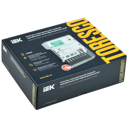 TORESCO Счетчик электрической энергии TE301 1/1-5(100)-NRLC-ORS2FP IEK