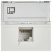 Розетка компьютерная РКИ-20-00-П RJ-45 UTP кат.5e (на 2 модуля) ПРАЙМЕР белая IEK