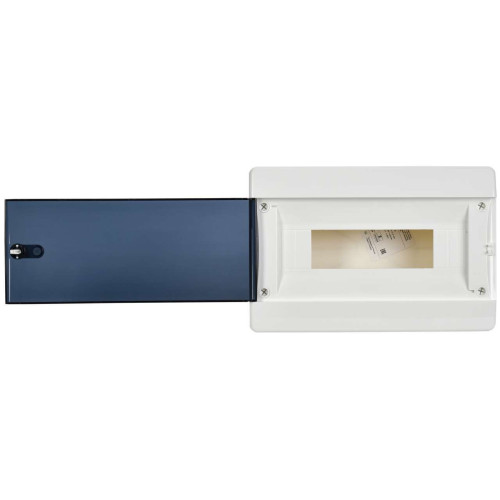 UNION Compact Корпус пластиковый ЩРН-П-12 IP41 черная прозрачная дверь IEK