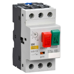 Пускатель ПРК32-1 In=1A Ir=0,63-1A Ue 660В IEK