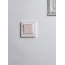BRITE Выключатель 2-клавишный 10А в сборе ВСР10-2-0-БрЖ жемчуг IEK