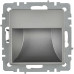 BRITE Подсветка светодиодная встраиваемая ПЛ20-БрС сталь IEK