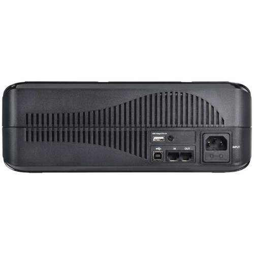 ITK ELECTRA LT5 ИБП однофазный линейно-интерактивный 1000ВА/600Вт 5хSchuko LCD дисплей АКБ 1х9AH USB+USB Charge RJ45/11