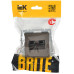 BRITE Розетка компьютерная двойная RJ45 кат.6 РК11-2-БрТБ темная бронза IEK BRITE Розетка компьютерная двойная RJ45 кат.6 РК11-2-БрТБ темная бронза IEK