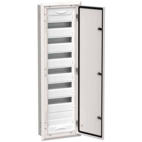 TITAN 5 Корпус металлический ЩРв-84 (1х84) 1130х365х130мм IP31 белый (одна дверь) IEK