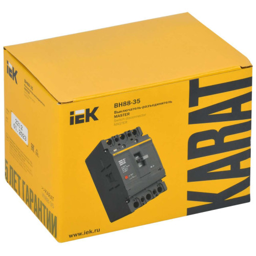 KARAT MASTER Выключатель-разъединитель ВН88-35 3P 250А IEK