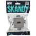 SKANDY Розетка HDMI SK-H01N металл никель IEK