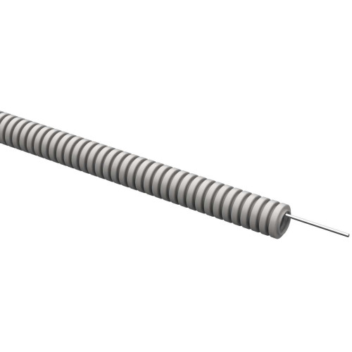 ELASTA Труба гофрированная ПВХ d=16мм с зондом (10м) (СТ) IEK