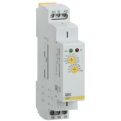 Реле задержки включения ORT 1 контакт 230В AC IEK