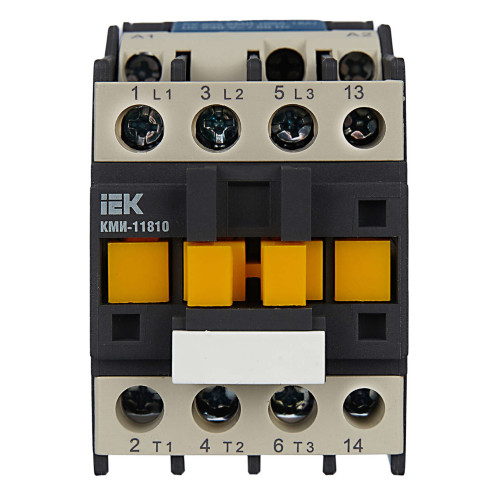 Контактор КМИ-11810 18А 230В/АС3 1NO IEK