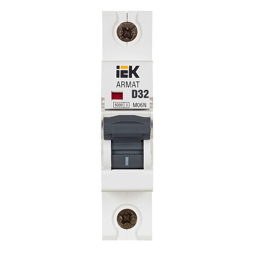 ARMAT Автоматический выключатель M06N 1P D 32А IEK