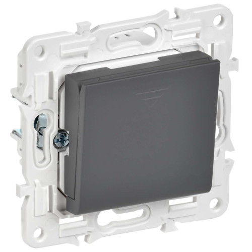SKANDY Выключатель карточный 30А SK-V15G графит IEK