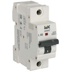 ARMAT Автоматический выключатель M10H 1P L 80А IEK