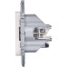 INSPIRIA Розетка компьютерная двойная RJ45 категория 5Е UTP белый INSPIRIA Розетка компьютерная двойная RJ45 категория 5Е UTP белый