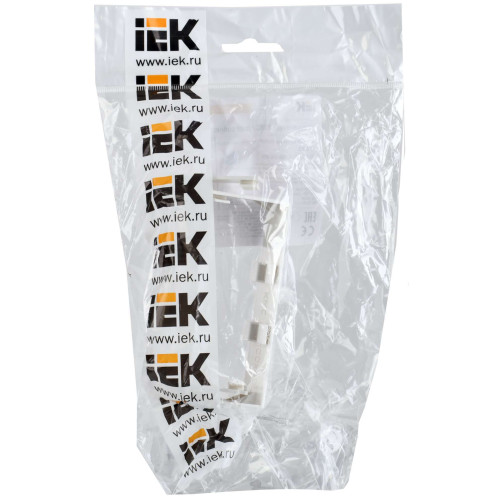 ELECOR Соединитель на стык КМС 100х40 белый (2шт/компл) IEK
