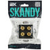 SKANDY Аудиорозетка 4-местная SK-A01Bl черный IEK SKANDY Аудиорозетка 4-местная SK-A01Bl черный IEK