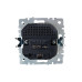 BRITE Розетка 1-местная с заземлением с защитными шторками 16А с USB A+C 18Вт РЮш11-1-БрЖ жемчуг IEK BRITE Розетка 1-местная с заземлением с защитными шторками 16А с USB A+C 18Вт РЮш11-1-БрЖ жемчуг IEK