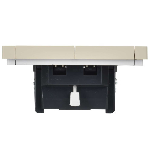 FORTE&PIANO Выключатель жалюзи 10А FP411 ваниль IEK