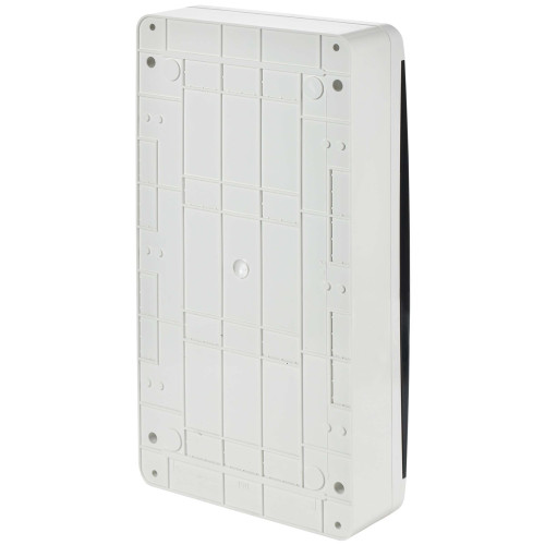 TEKFOR Корпус пластиковый ЩРН-П-36 IP41 черная прозрачная дверь IEK