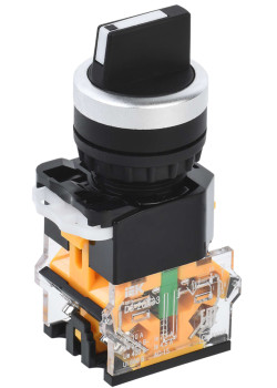 Переключатель D8-20X33 на 3 положения 2NO черный IEK