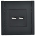 FORTE&PIANO Розетка USB A+A 3,1А FP149 черный IEK FORTE&PIANO Розетка USB A+A 3,1А FP149 черный IEK