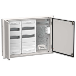 TITAN 5 Корпус комбинированный ЩРв-72 (3х36) 630х885х130мм IP30 белый IEK