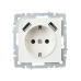 BRITE Розетка 1-местная с заземлением с защитными шторками 16А с USB A+A 5В 3,1А РЮш10-2-БрЖ жемчуг IEK BRITE Розетка 1-местная с заземлением с защитными шторками 16А с USB A+A 5В 3,1А РЮш10-2-БрЖ жемчуг IEK