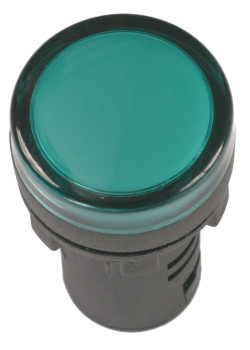 Лампа AD16DS(LED)матрица d=16мм зеленый 12В AC/DC IEK
