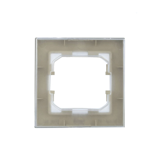 BRITE Рамка 1-местная IP44 РУ-1-БрА-44 алюминий IEK