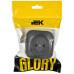 GLORY Розетка 1-местная для открытой установки без заземления без защитных шторок 10А РС20-2-ХСм сталь матовый IEK GLORY Розетка 1-местная для открытой установки без заземления без защитных шторок 10А РС20-2-ХСм сталь матовый IEK