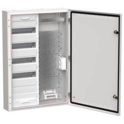 TITAN 5 Корпус комбинированный ЩРн-60 (2х60) 835х570х140мм IP30 белый IEK