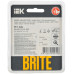 BRITE Рамка 1-местная РУ-1-2-Бр стекло дымчатый RE IEK BRITE Рамка 1-местная РУ-1-2-Бр стекло дымчатый RE IEK